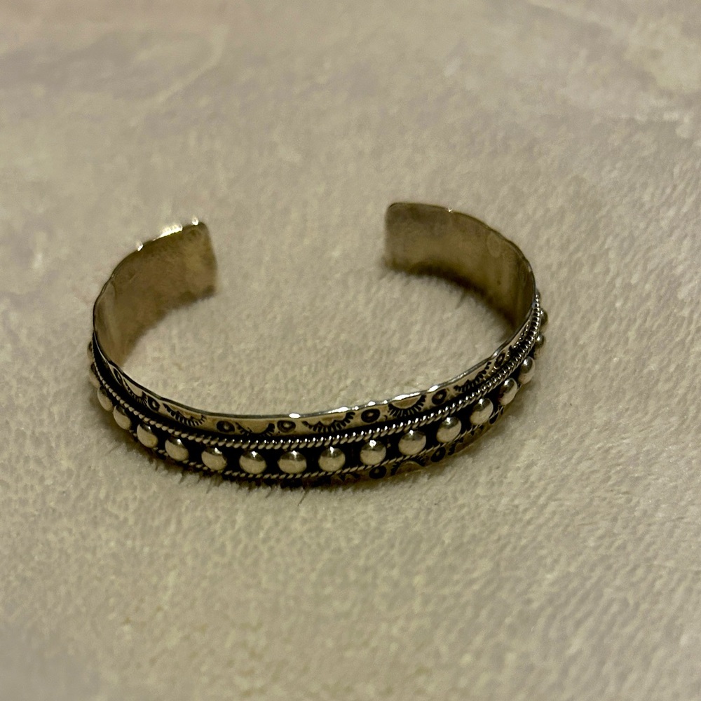 Sterling cuff